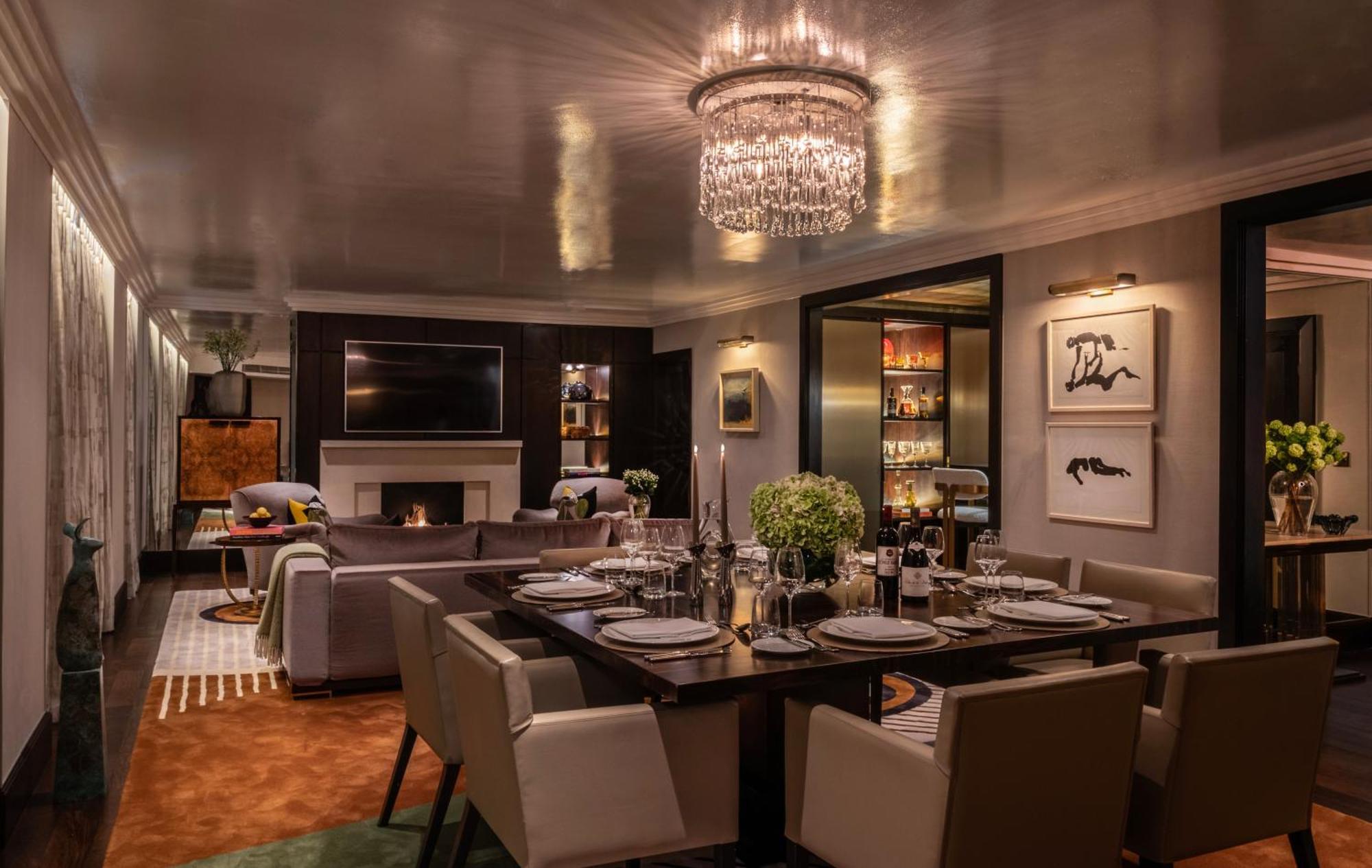 The Westbury Hotel Dublin Ngoại thất bức ảnh The dining room